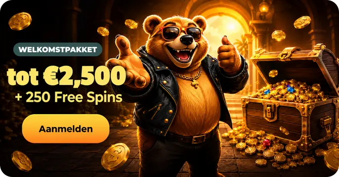 HoneyBetz tot €2.500 + 250 Free Spins